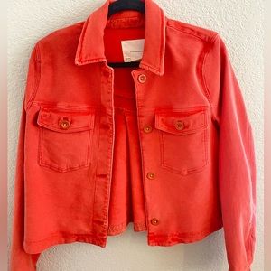 Anthropologie Swing Tucker Jacket